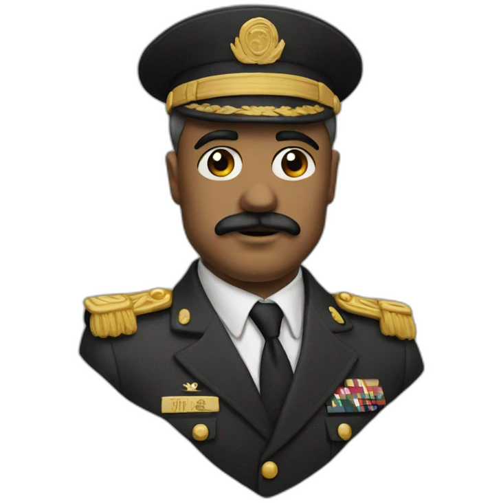 A dictatoe emoji