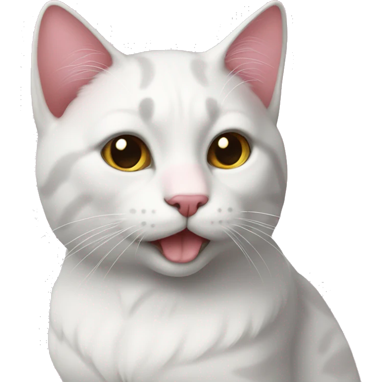 cat pink emoji