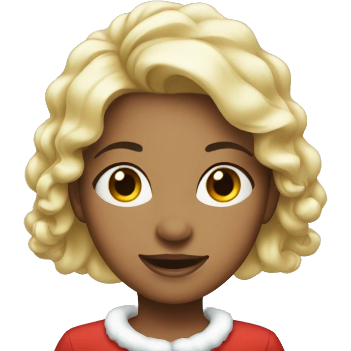 Clean girl Christmas  emoji