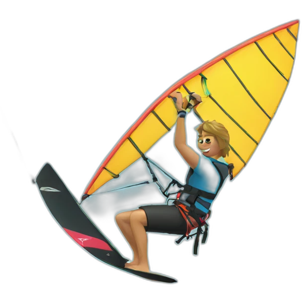 kiteboarder emoji