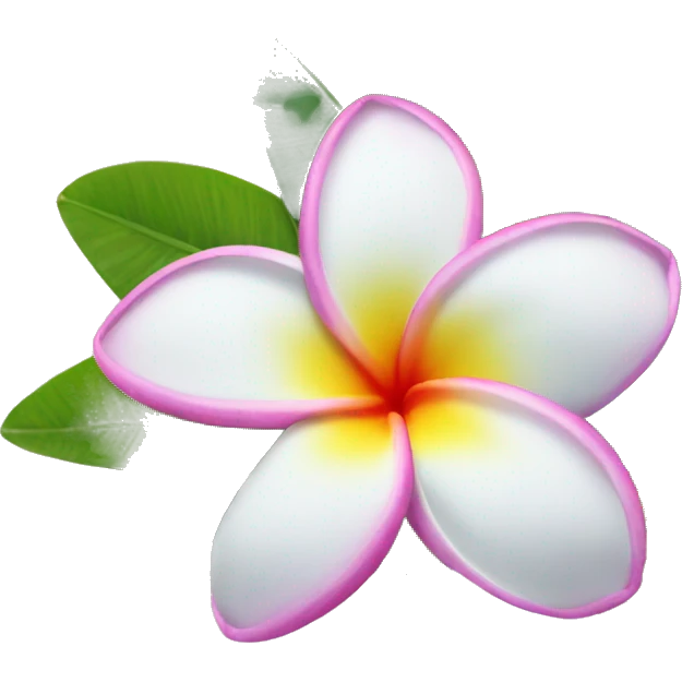 Plumeria  emoji