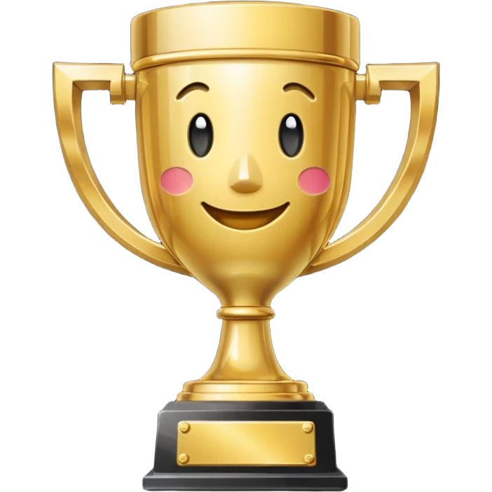 second place trophy emoji