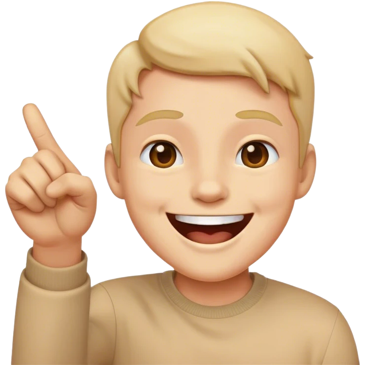 eliyle beni işaret edip gülen emoji emoji
