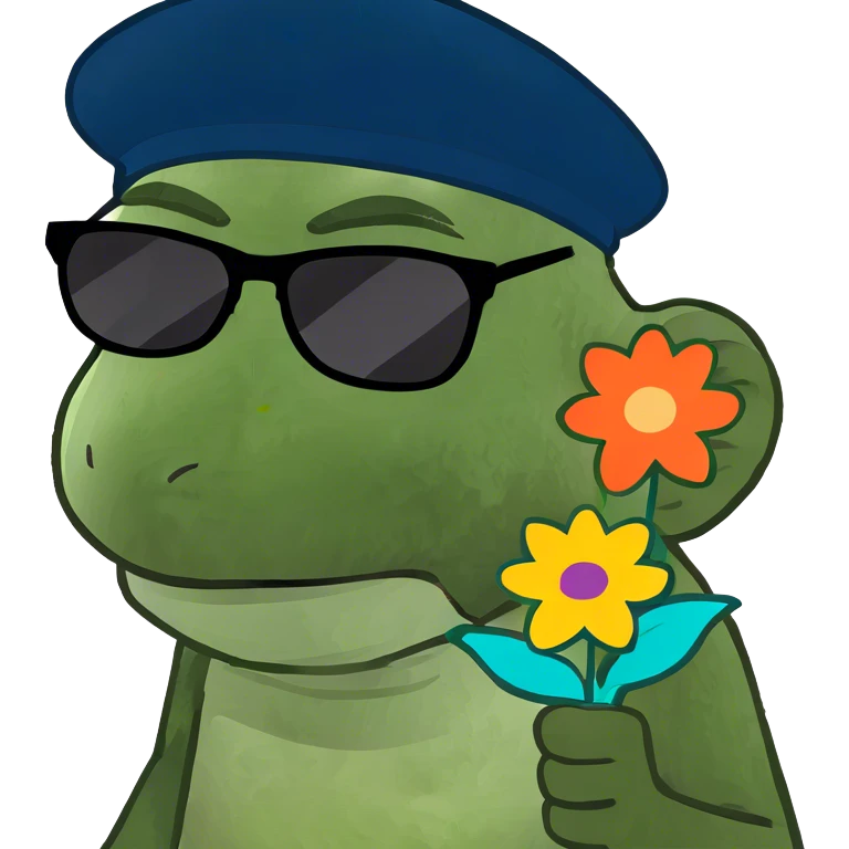 monkey holding flowers emoji