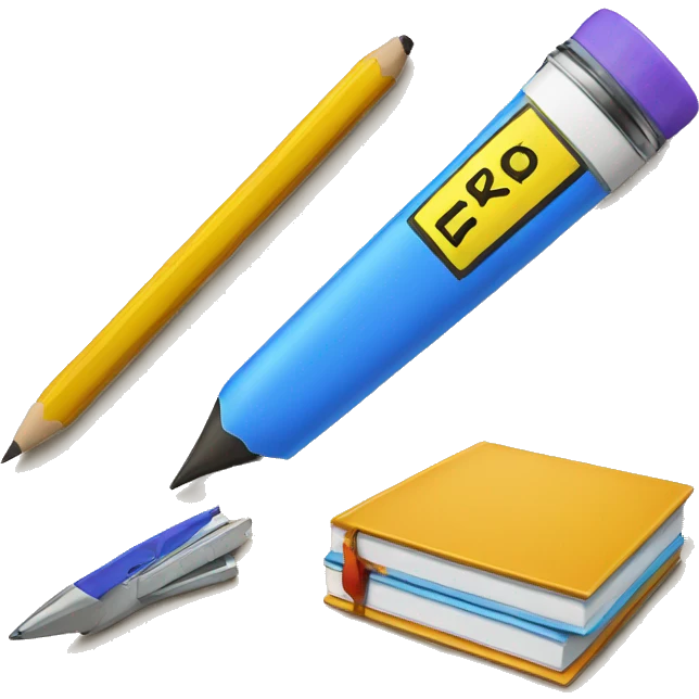 School supply emoji