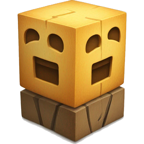 A lucky block emoji