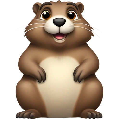 Groundhog  emoji
