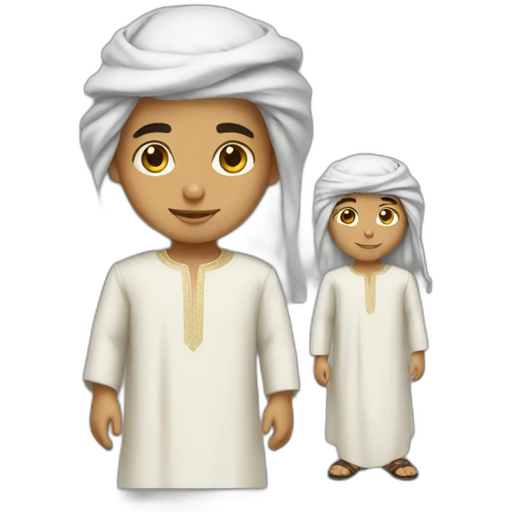 Saudi dress boy emoji