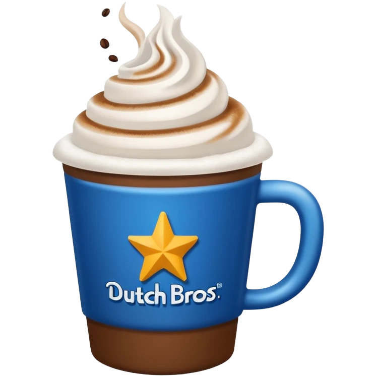 Dutch bros coffe emoji