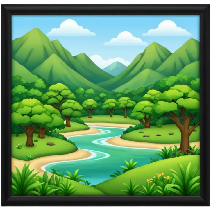 Natural protected area  emoji