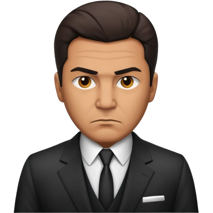 Mafia boss emoji