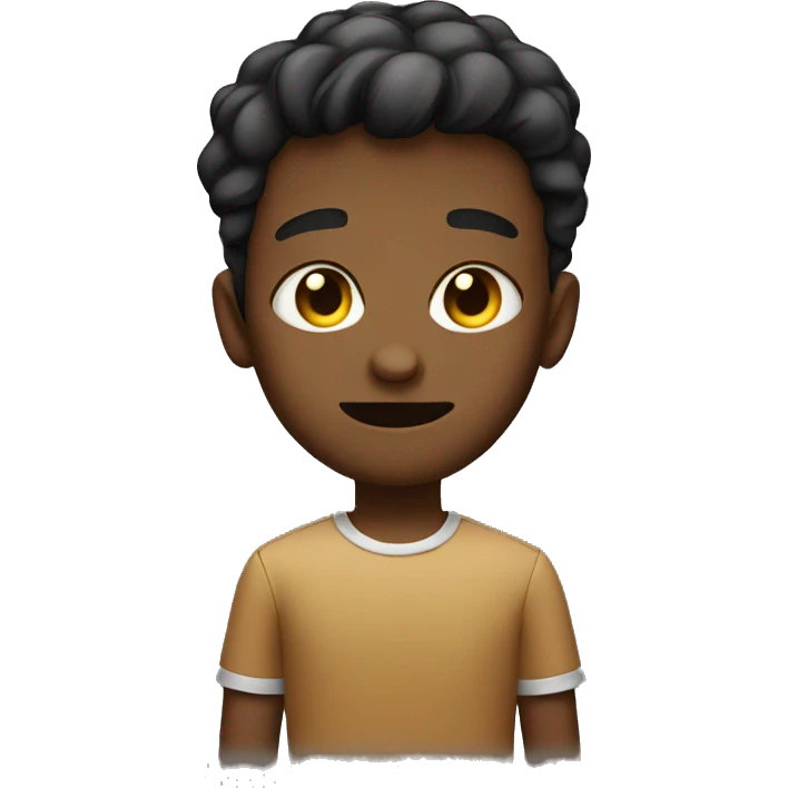 Boy with attitude emoji
