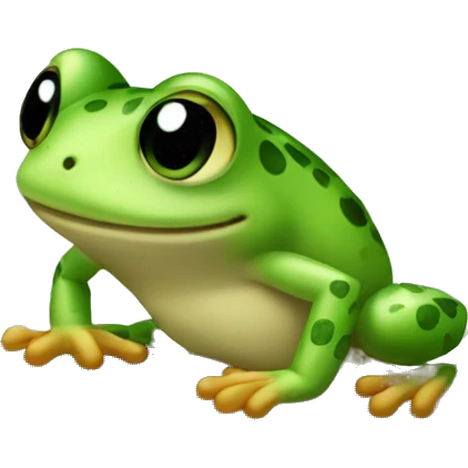 tanzender Frosch emoji