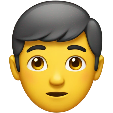 Emoji side eyeing emoji