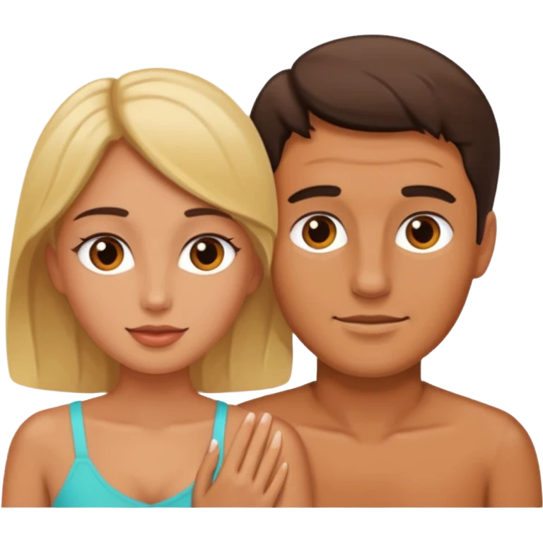 Porn couple emoji