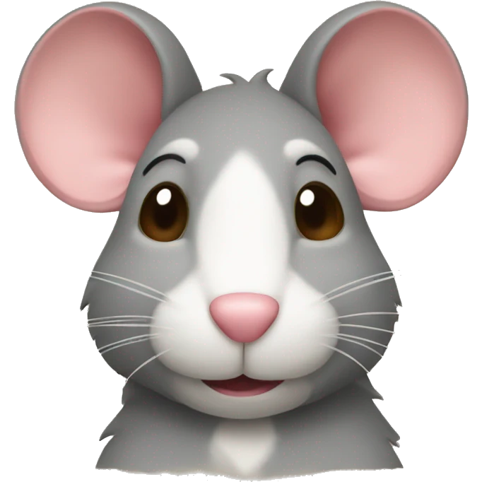 The rat with a hearth emoji