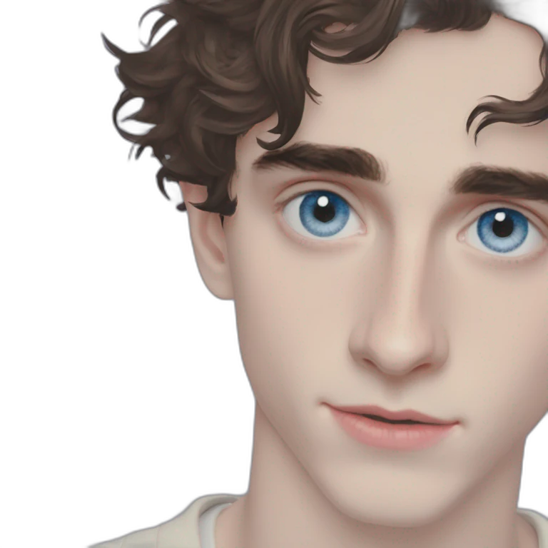 Timothée Chalamet Dune blue eyes emoji