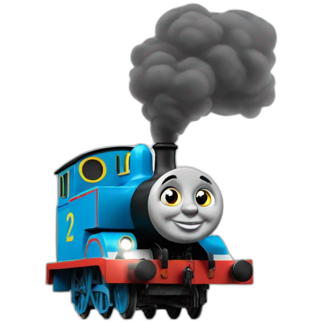 Thomas the train emoji