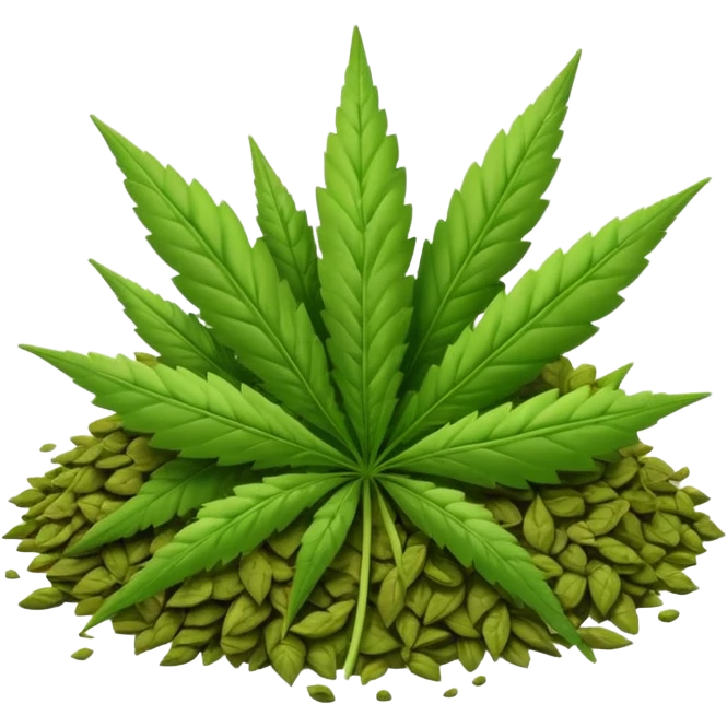 Weed only emoji