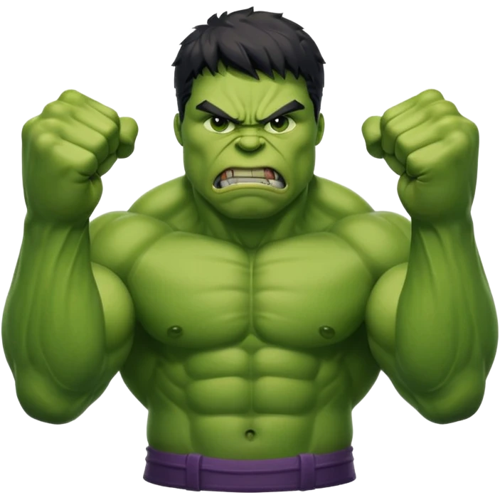 Strong Hulk emoji emoji