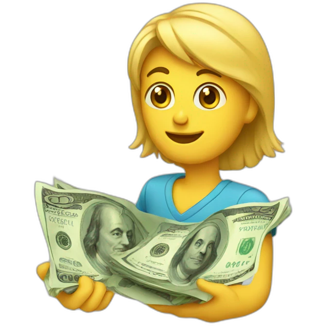 E-commerce money  emoji