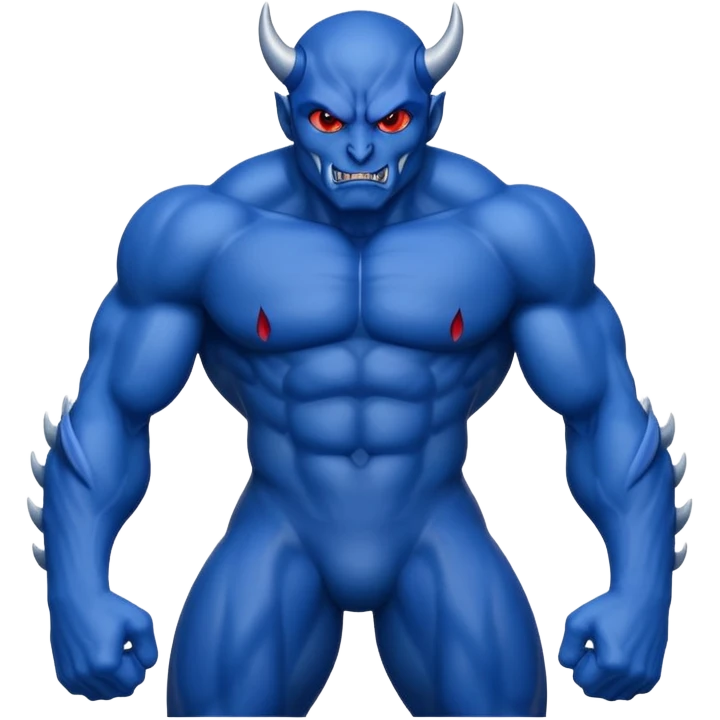 Blue Devil emoji