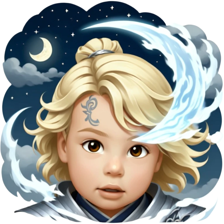 Moonlit Samurai emoji