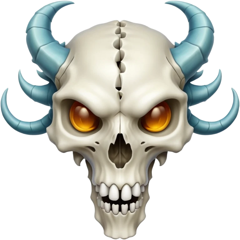 Dragon skull emoji