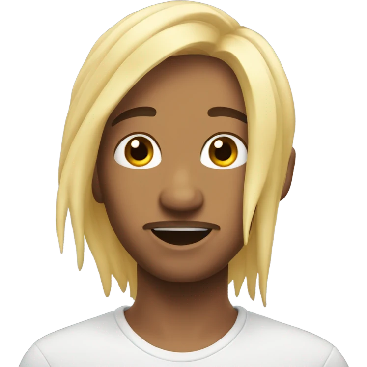 Hair falling out emoji