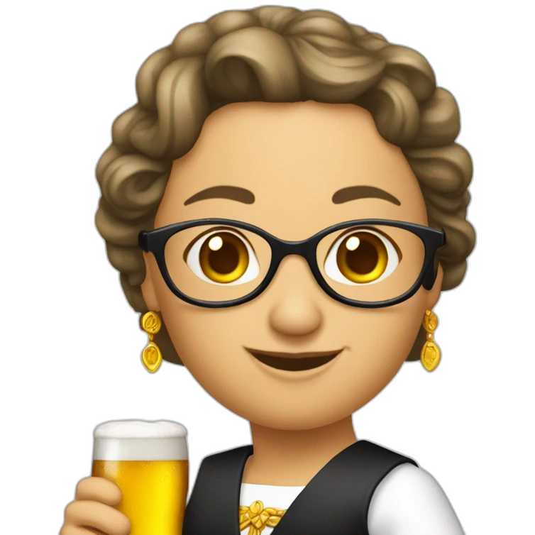 Gitanas Nauseda (Lithuanian president) holding beer emoji