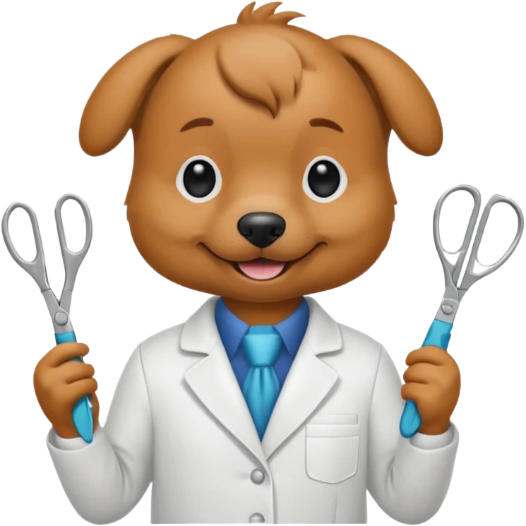 dog groomer emoji