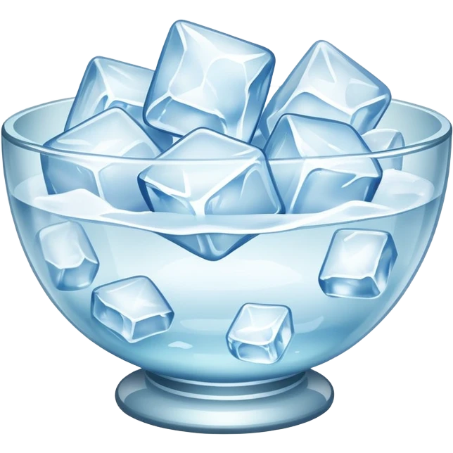 bowl of ice emoji