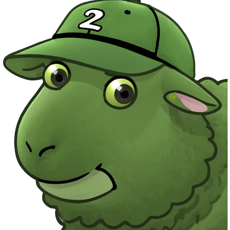 silly sheep emoji