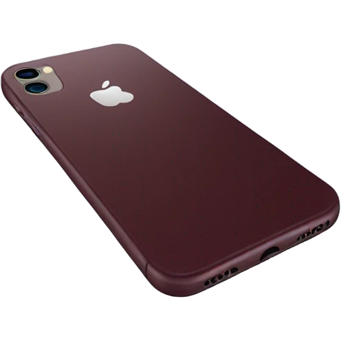 Burgundy iPhone emoji