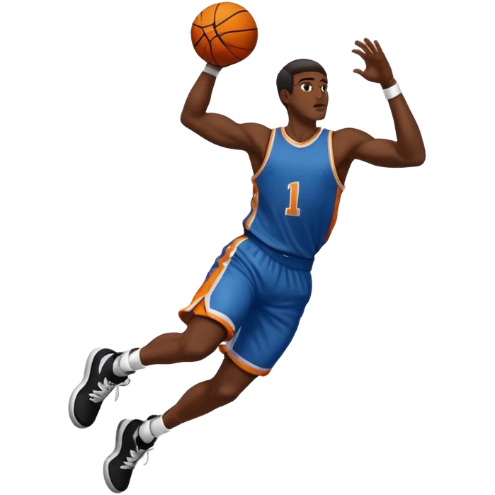 Basketball dunk  emoji