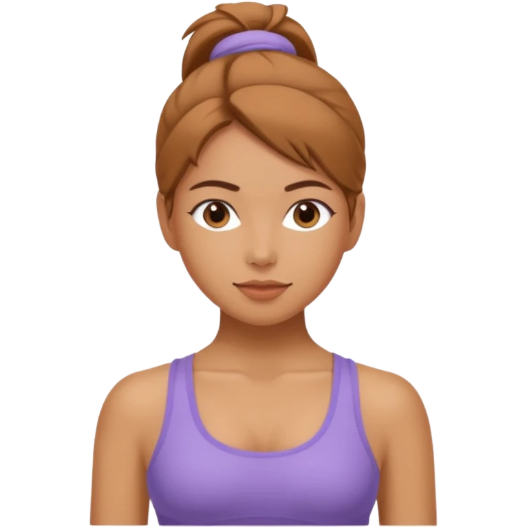 Pilates girl emoji