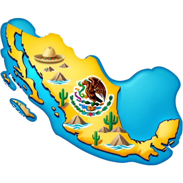 Mapa De México emoji