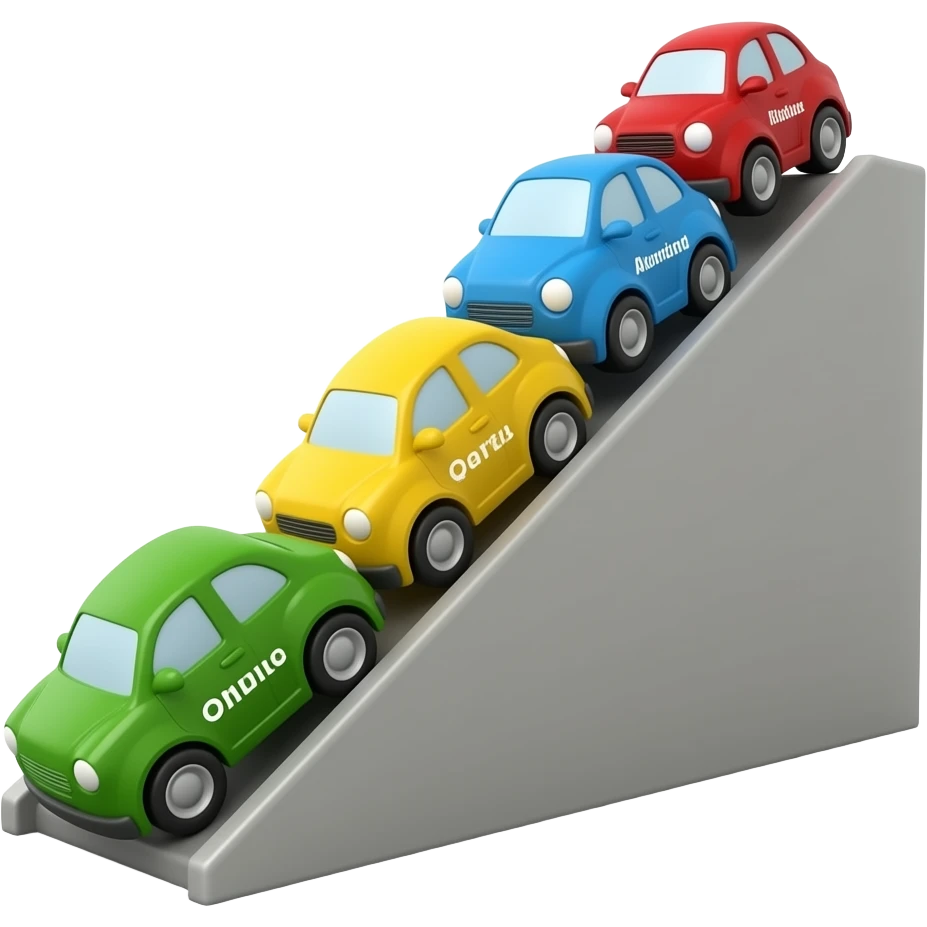 Wheee! Watch the toys slide down and learn colors as they go! Can you name each one? 😦 emoji