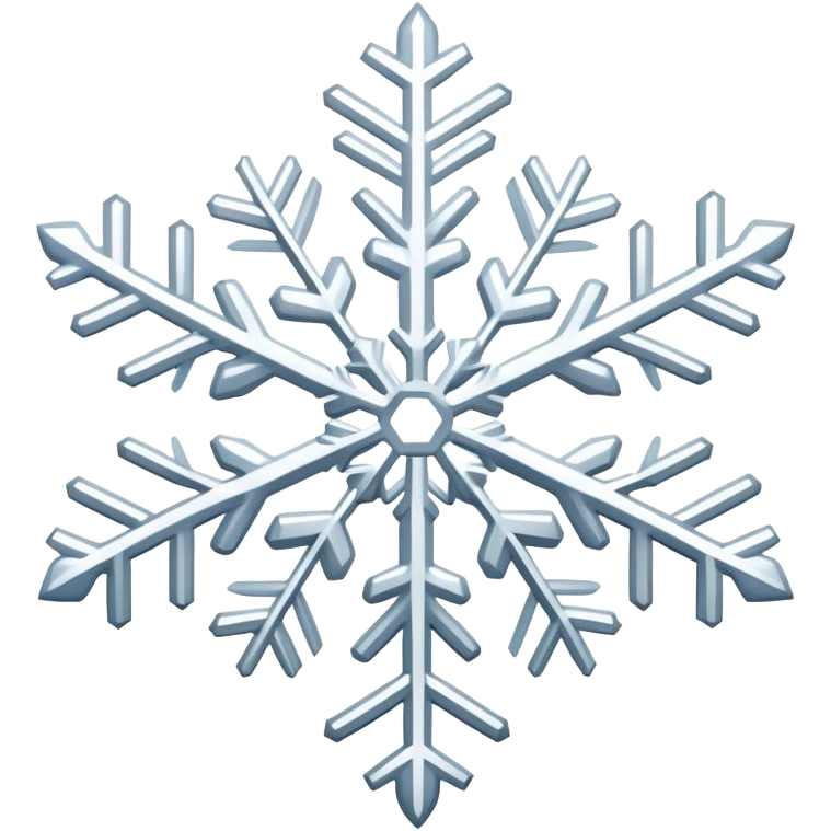 Snowflake emoji