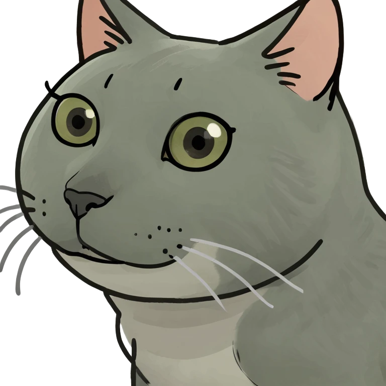 cat with shy expressio  emoji