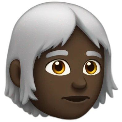 buitre negro emoji