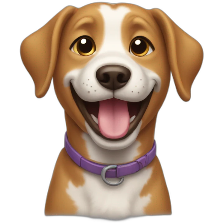 happy dog emoji