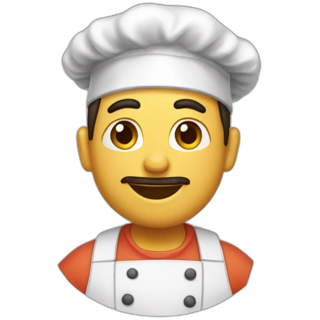 Cocinero pixal emoji