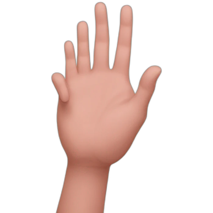 Hand heart' emoji