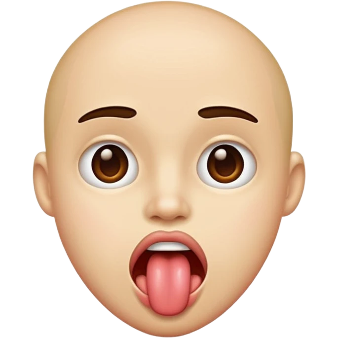 Tongue out emoji