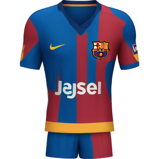 maillot du barca emoji