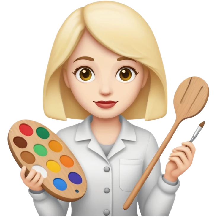 wifiskeleton artist emoji holding a palette emoji