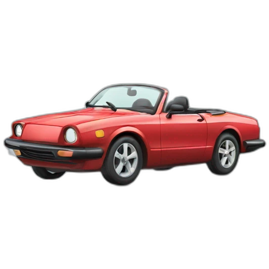 Voiture volante emoji