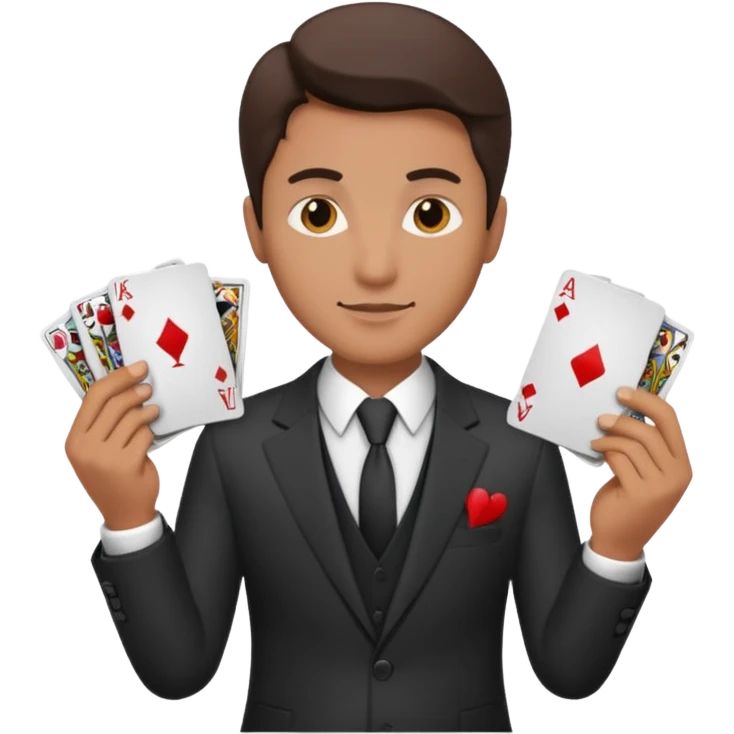 gambler man emoji