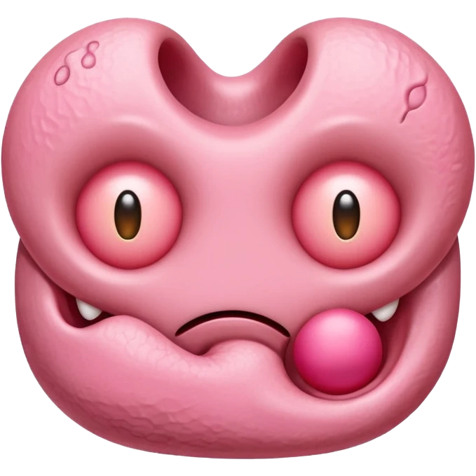 Create the stomach emoji